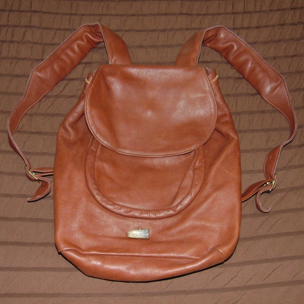 CUSTOM MADE  DRY CREEK LEATHER  BACKPACK